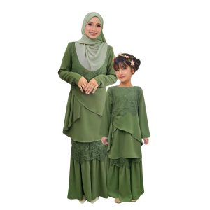 🔸A002KM - KURUNG MODERN OLIVE GREEN (SEPASANG)