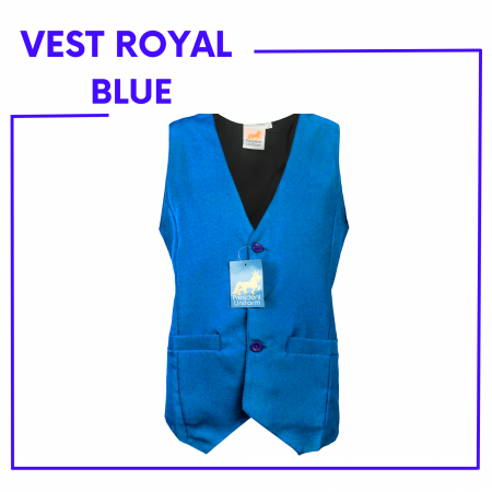 vest royal blue